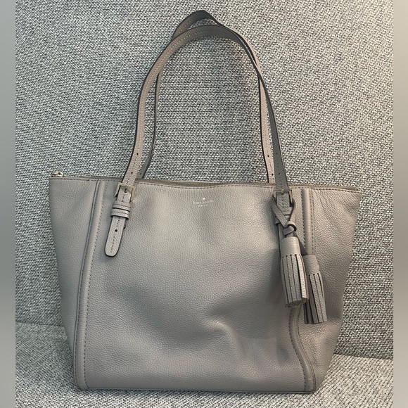 Kate Spade Gray Tote Bag with Structured Design - Picture 1 of 16